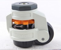 Heberolle für Maschinen und Einrichtungen mit Nivellierfuß W220.A90 Lauffläche und Radkörper Kunststoff Gleitlager Rückenloch Heberolle für Maschinen und Einrichtungen mit Nivellierfuß W220.A90 Lauffläche und Radkörper Kunststoff Gleitlager Rückenloch