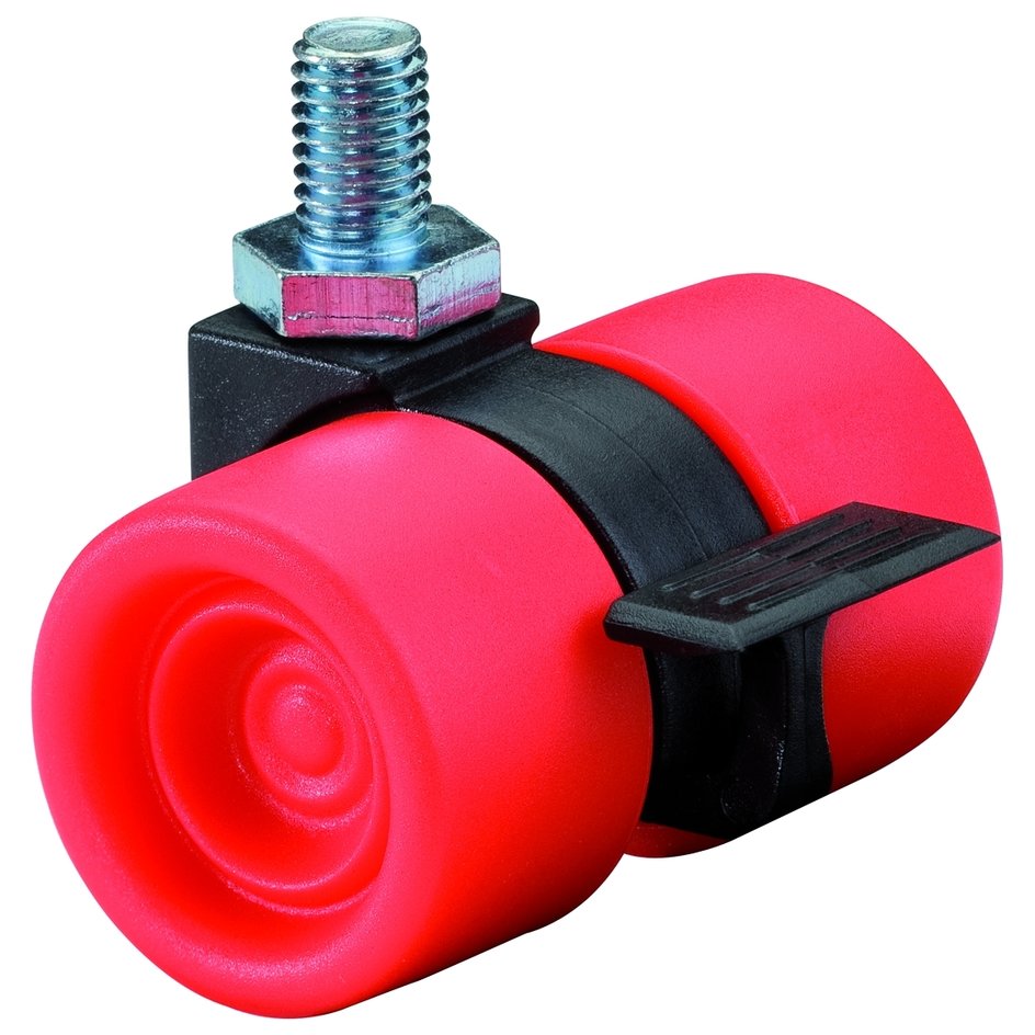 Kunststoff Doppelrolle Gewindestift - F399.039 | Rollenprofi - Rollen